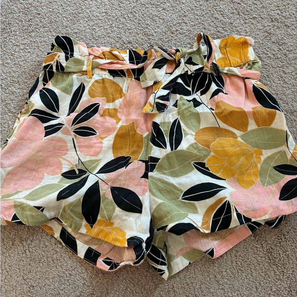 Rachel Zoe Linen Shorts